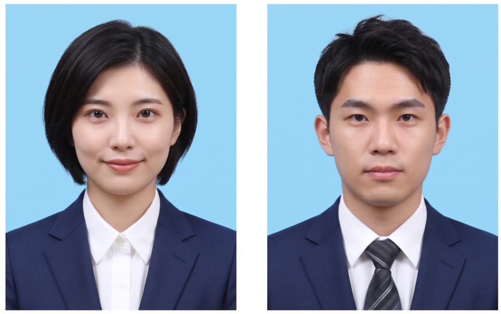 正社員転職用の履歴書写真の正しい服装（男女のスーツ姿）